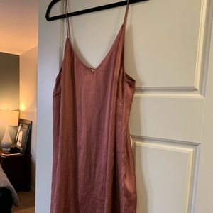 Wilfred Free copper slip dress